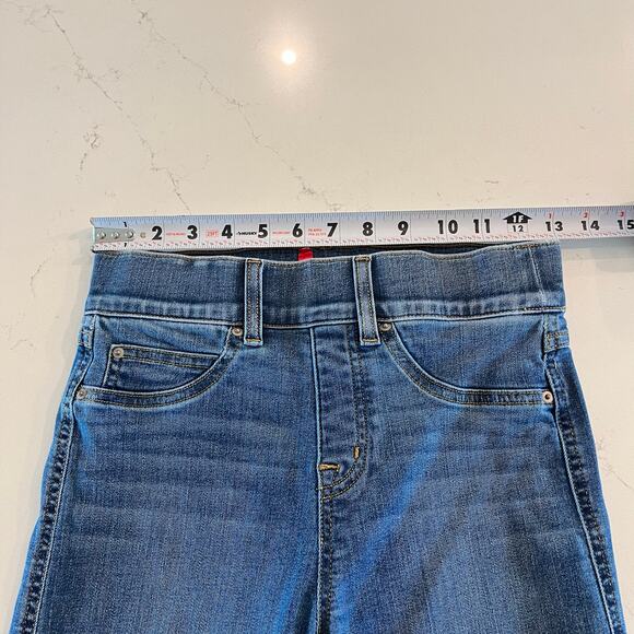 Spanx Front Seam Wide Leg Jean in Vintage Indigo Size XS Petite - Picture 9 of 12